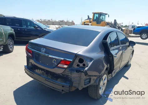 2015 Honda Civic Lx из США, поврежденный, VIN 19XFB2F57FE118517